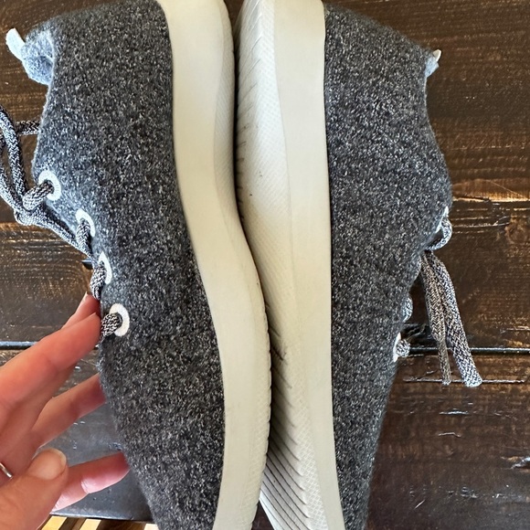 Allbirds Wool Runners Ash Gray Sneakers Lace Up Washable Shoes Womens Size 9 - Picture 8 of 9